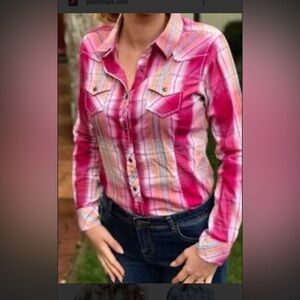 Ariat Multicolor Plaid Shirt Women’s Medium Western